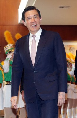 Presiden Ma Ying-jeou transit di Houston dalam kunjungan kenegaraan ke Amerika sentral