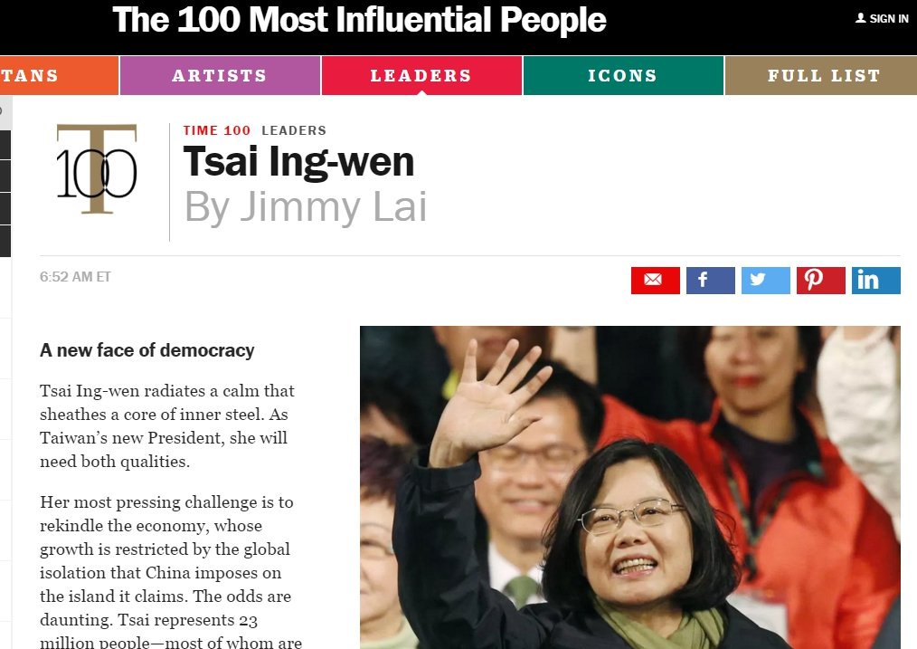 Presiden Wanita Terpilih Pertama Taiwan, Wajah Baru Demokrasi