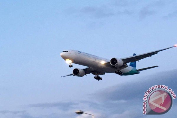 Ketepatan penerbangan Garuda Idonesia jelang lebaran 88,29 persen
