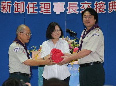 Presiden : Dorong Gerakan Pramuka Taiwan ke Seluruh Pelosok Dunia
