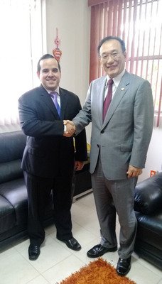 Dubes Liu Bertemu Menteri Pertanian Dan Peternakan Panama