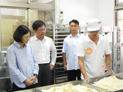 Sweet Charm Pemberhentian Perjalanan Industri Pertanian Pertama Presiden Tsai Ing-wen