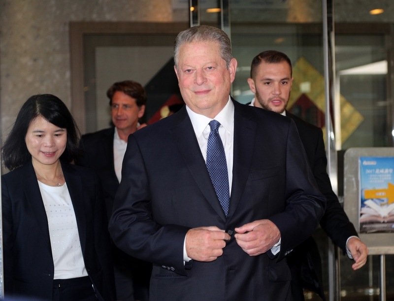 Mantan Wakil Presiden Amerika Al Gore, Tiba di Taiwan Menginvetasi Gogoro