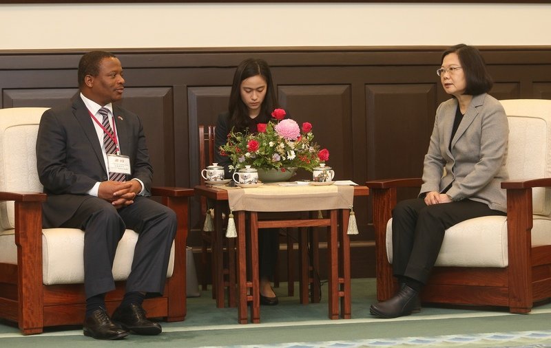 Presiden Tsai Undang Raja Swaziland Berkunjung ke Taiwan
