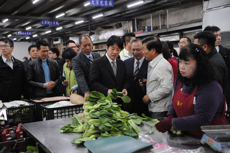 PM William Lai: Kejadian Pasar Sayur Buah Tidak Akan Terulang Kembali