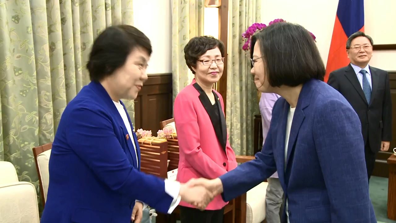 Presiden Tsai meminta anggota parlemen Korea Selatan mendukung Taiwan berpartisipasi dalam WHA 2018