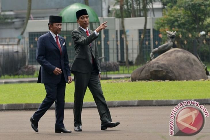 Presiden RI-Sultan Brunei bahas perlindungan WNI