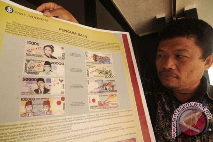 Empat Uang Lama Ditukar Paling Lambat 2018