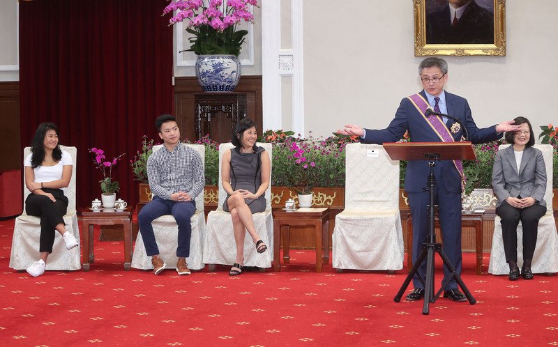 Presiden: Kin W. Moy Merupakan Sahabat Terbaik Taiwan