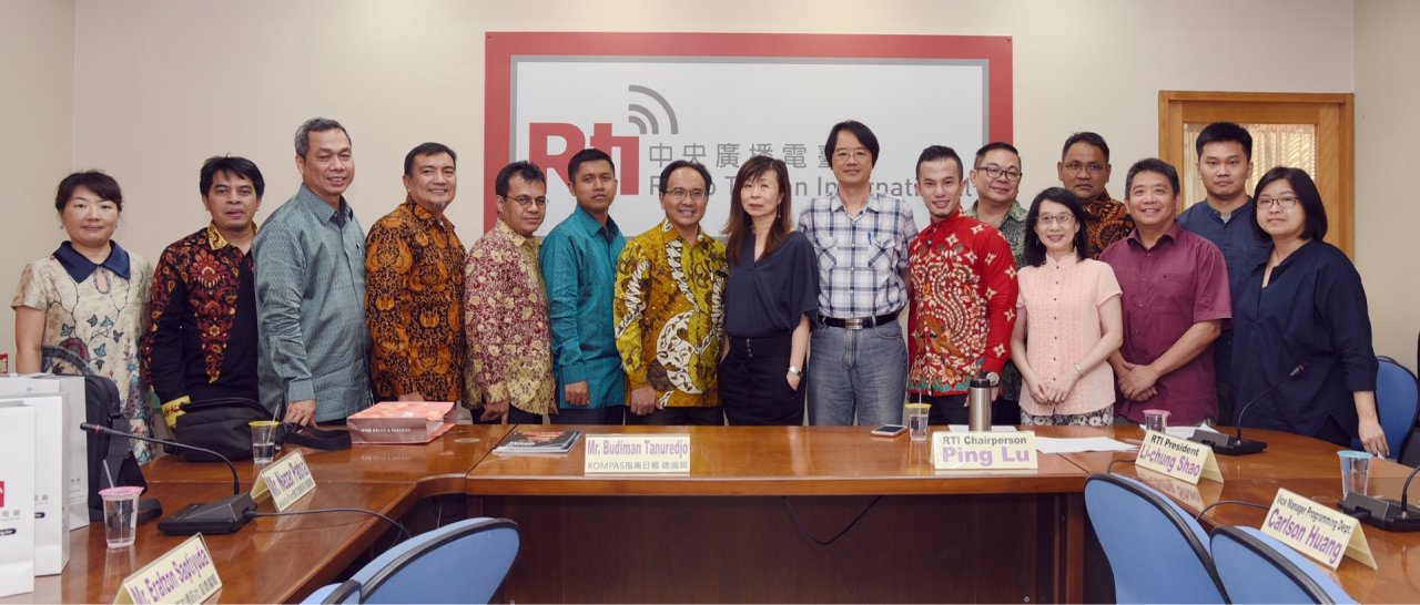 Tim Delegasi Media Indonesia Tertarik dengan Peran dan Transformasi Radio Taiwan Internasional Selang Setengah Abad Terakhir