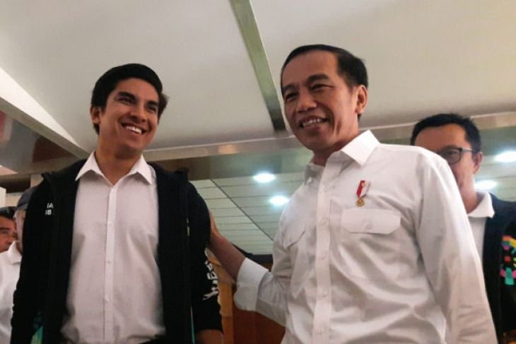 Presiden Joko Widodo tinjau Jakabaring Sport City