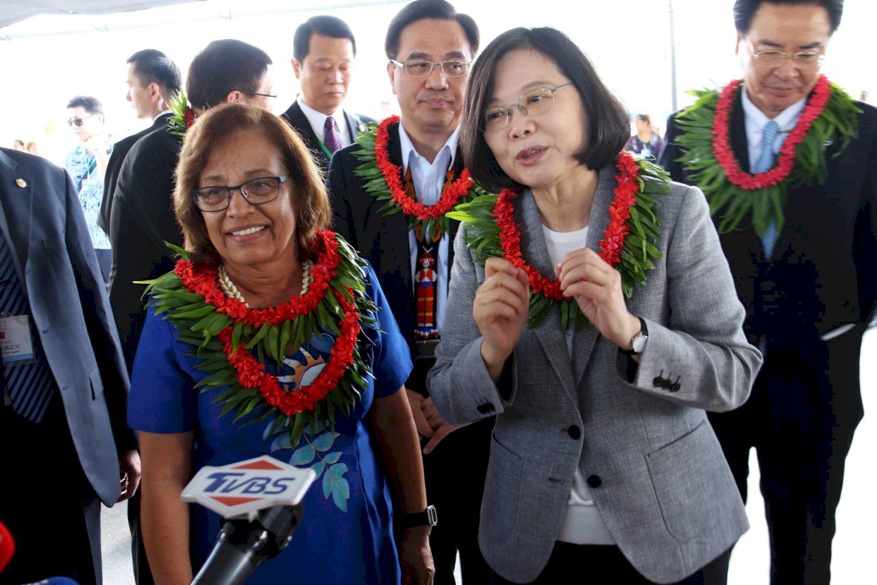 Presiden Kepulauan Marshall Hilda C. Heine mengadakan kunjungan kenegaraan di Taiwan