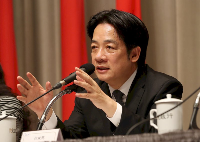 PM William Lai: 4 Program Antisipasi Tekanan Tiongkok