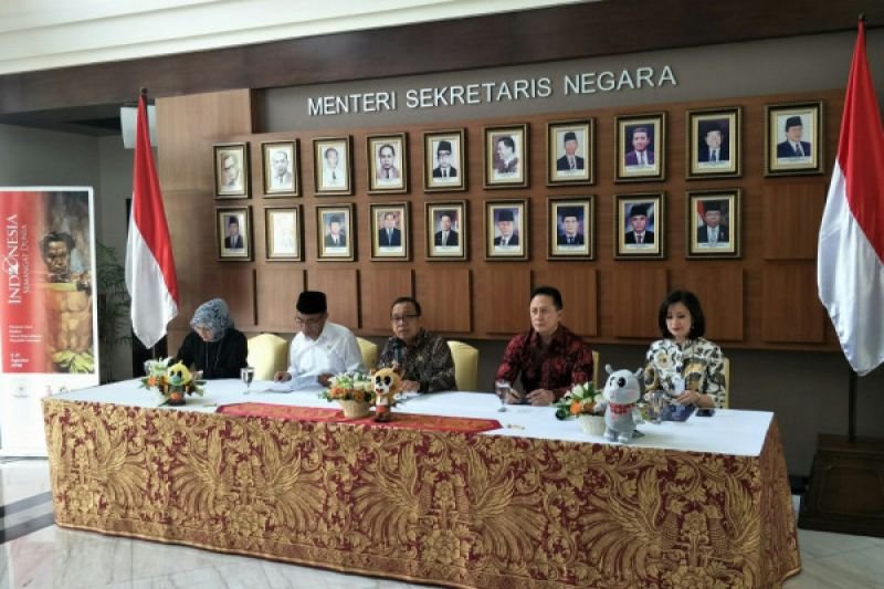 Obor Asian Games Diterima Presiden 17 Agustus