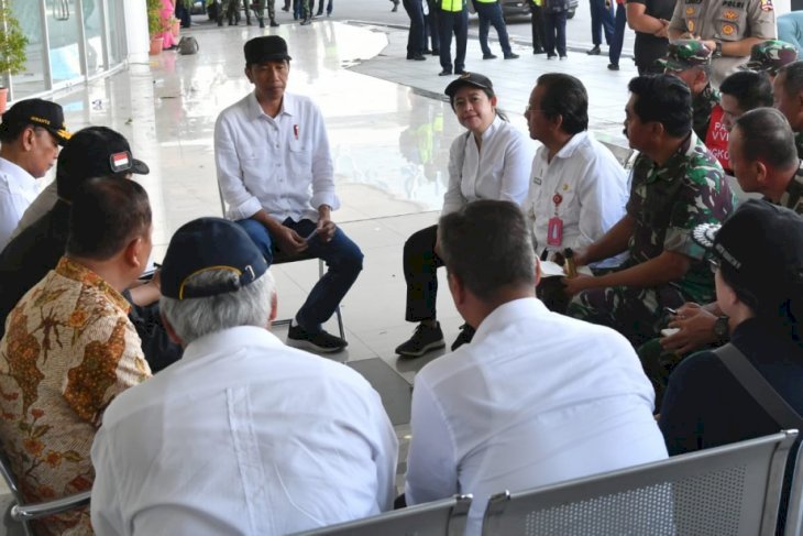 Presiden Jokowi: Distribusi logistik korban bencana perlu perbaikan