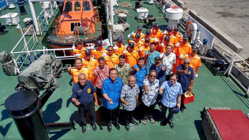 Kapal Patroli No.7 Taiwan Melakukan Patroli Maritim di Republik Kepulauan Marshall