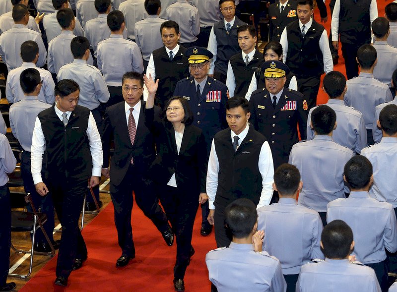 Presiden Tsai Hadiri Perayaan HUT Taiwan Police College