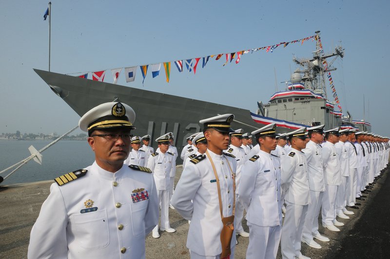 Presiden Tsai Ing-wen resmi menginaugurasi armada kapal perang Ming Chuan dan Feng Chia