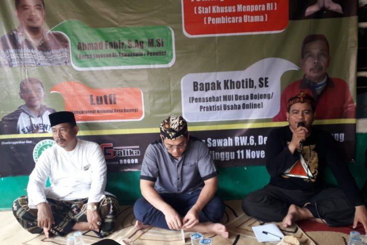 Staf Khusus Menpora Hadiri Peluncuran 1.000 Wirausaha Milenial Bogor