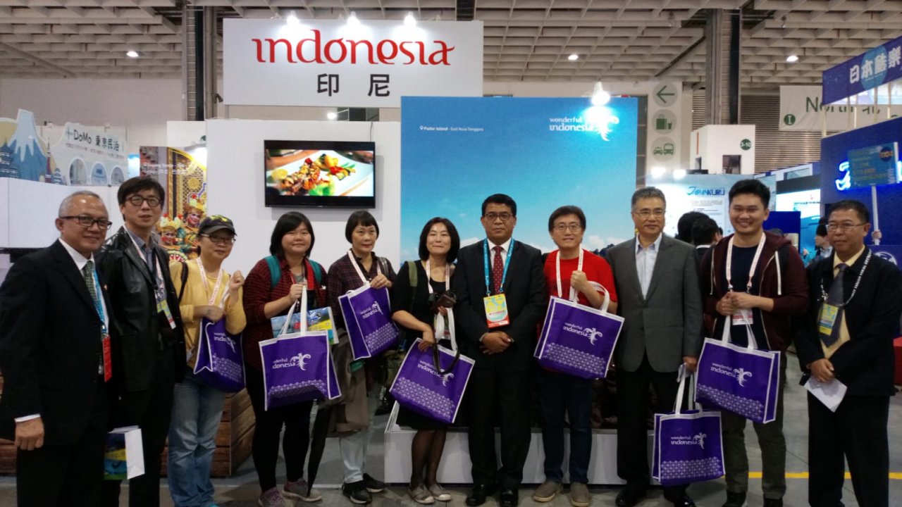 Wonderful Indonesia di Tapei International Travel Fair (TITF)