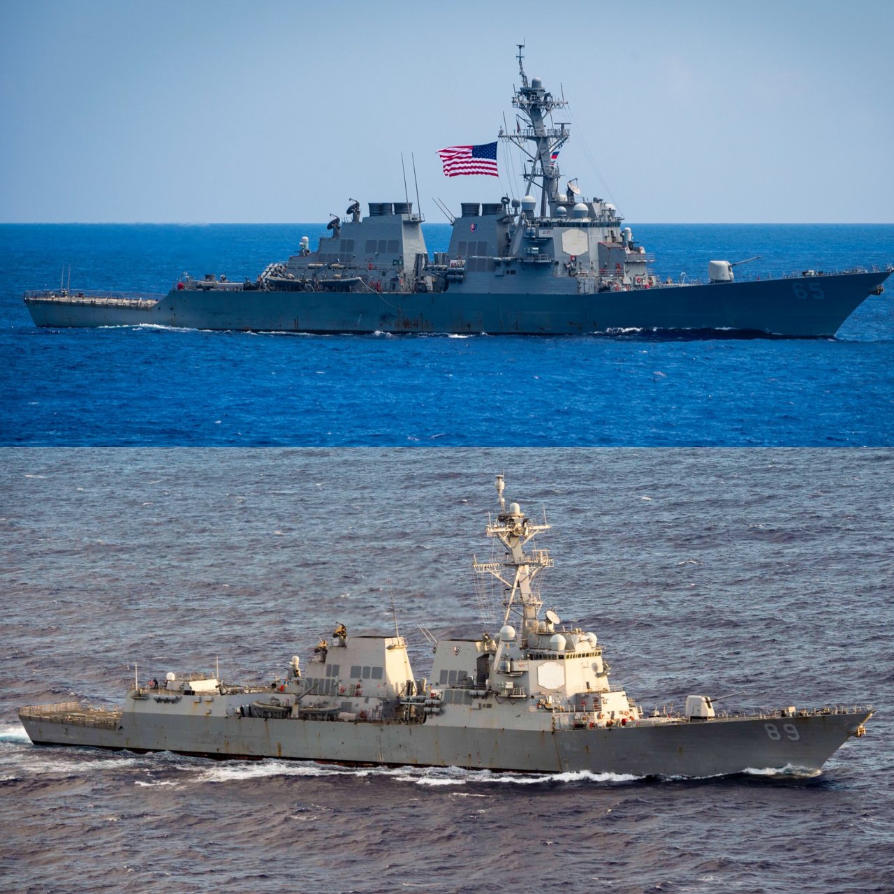Militer AS: Selat Taiwan Merupakan Jalur Perairan Internasional