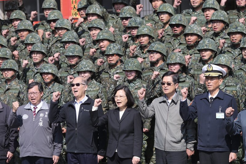 Presiden Tsai Ing-wen Apresiasi Performa Prajurit dalam Pertolongan Bencana