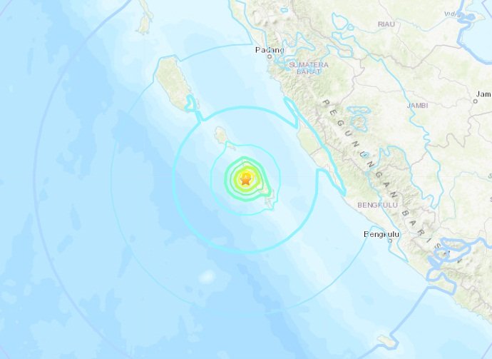 Gempa 6,1 SR Guncangkan Kepulauan Mentawai - Sumatera