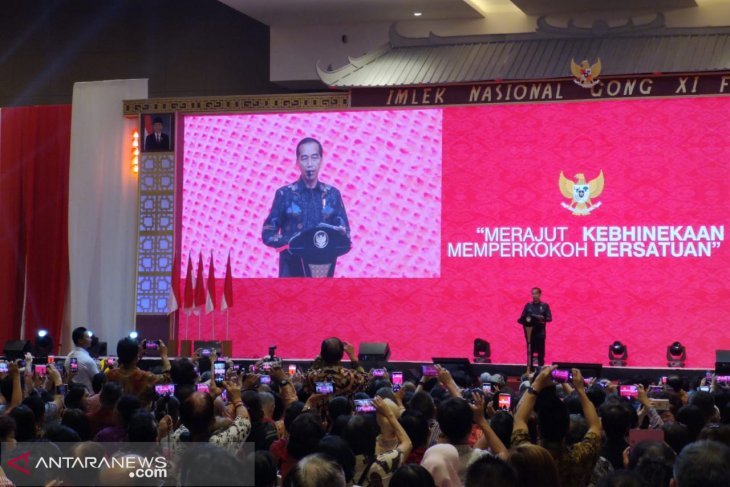 Presiden hadiri perayaan Imlek Nasional 2019