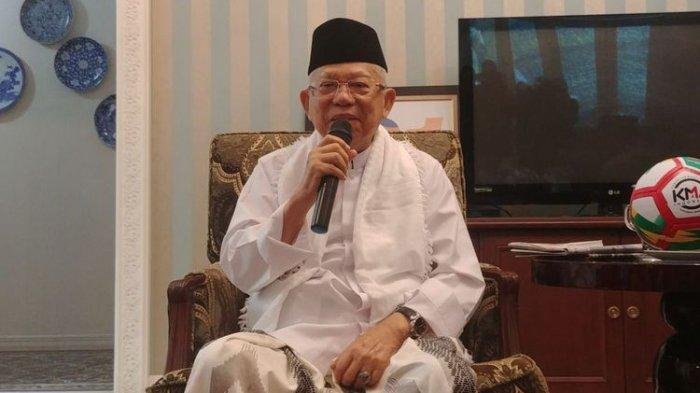 KH Ma'ruf Amin bilang agama harus menjadi sistem pemersatu bukan penebar konflik