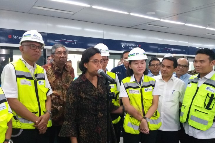 Ada MRT, Sri Mulyani: properti di pinggiran Jakarta akan jadi incaran
