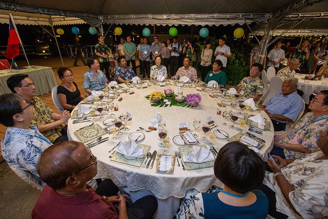 Presiden Tsai Ing-wen Menghadiri Acara Jamuan Makan Malam di Palau