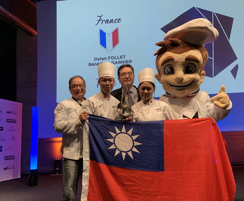 Pelajar Taiwan Raih Juara Penganan Terbaik di Kejuaraan Kuliner di Perancis