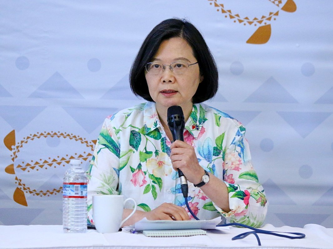 Presiden Tsai Tiba Di Kepulauan Marshall Bertemu Presiden Hilda C. Heine