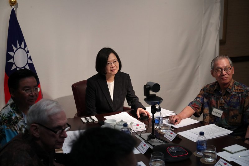 Presiden Tsai Ing-wen mengecam Daratan Tiongkok selalu berusaha mengubah status quo antar Selat Taiwan