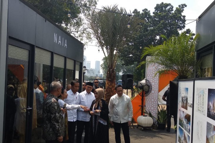 Presiden Jokowi Resmikan Halal Park Pertama di Indonesia