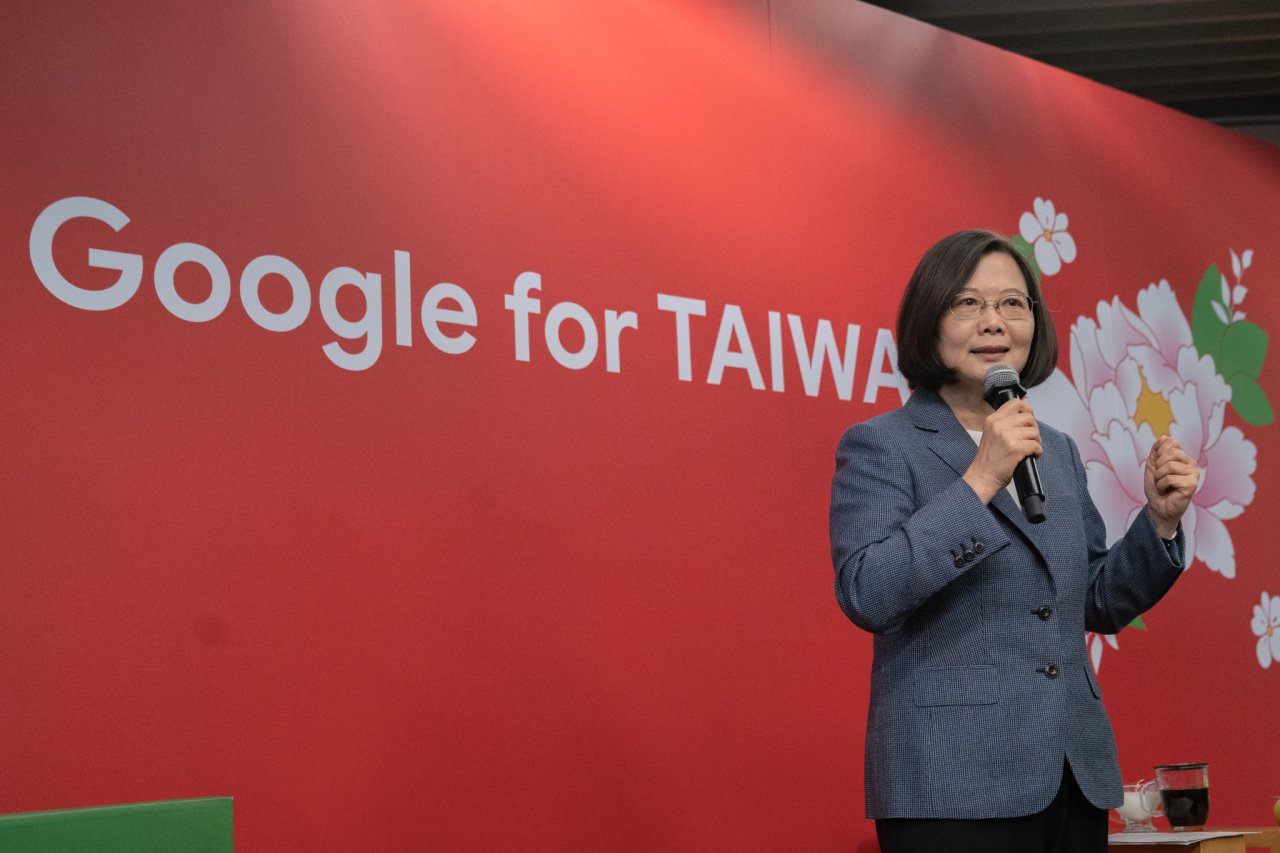 Presiden Tsai meminta pegawai Google berkontribusi bagi perkembangan politik demokrasi Taiwan
