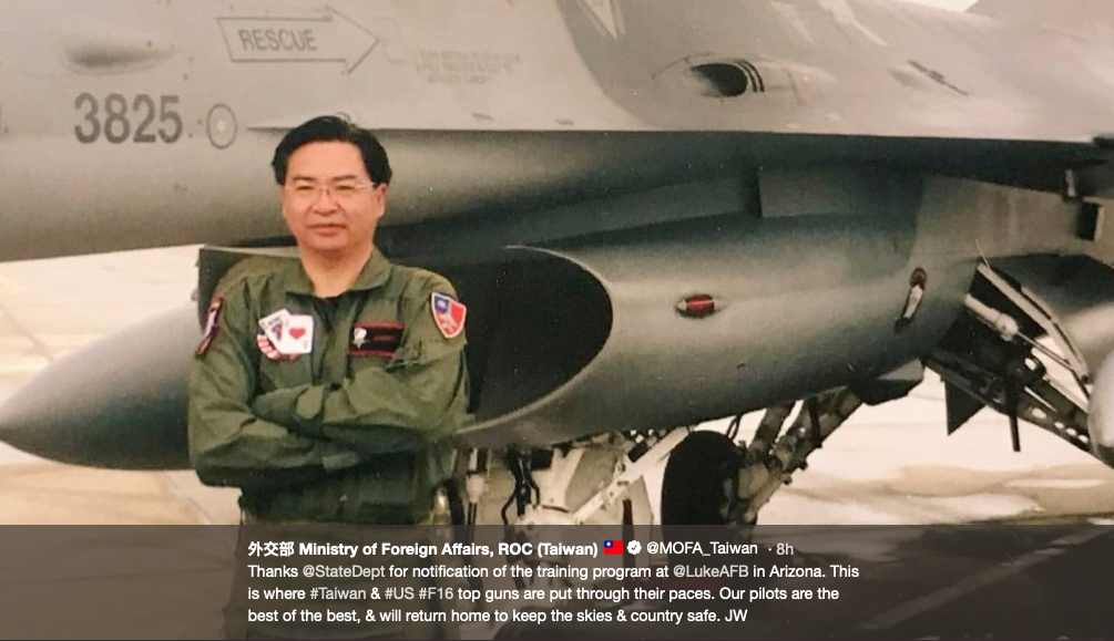 Menlu Joseph Wu berterima kasih pada Amerika Serikat atas diteruskannya program latihan pilot Taiwan di Amerika