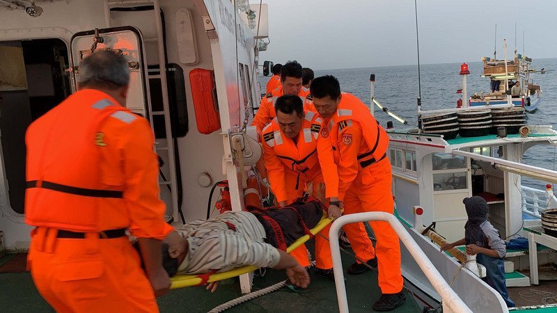 Kapal Heng Da Fu 2 Menemukan Kapten Kapal Sheng Hong Xing Tidak Sadarkan Diri