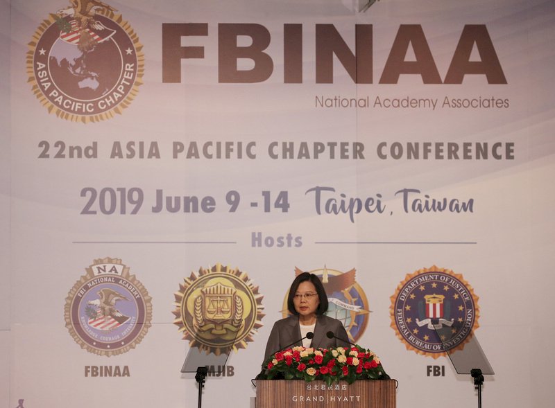 Presiden Tsai: Berantas Kejahatan Internasional, Taiwan Adalah Mitra Andalan