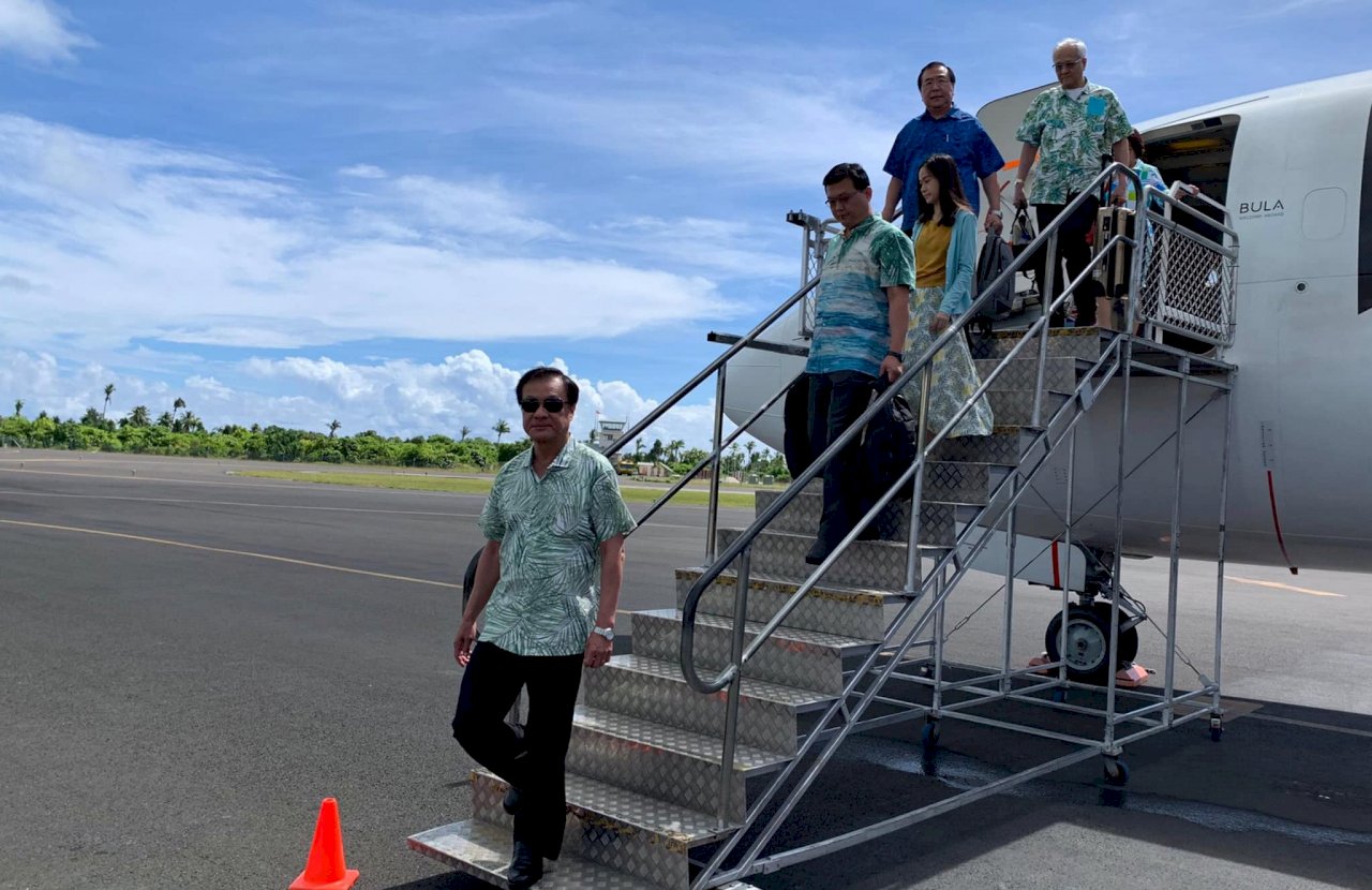 HUT 40 Tahun Kiribati    Kepala Yuan Legislatif, Su Jia-chyuan Hadir Sebagai Utusan Khusus