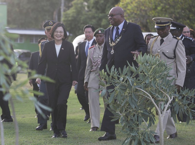 Kunjungan Kenegaraan Presiden Tsai Ing-wen di Saint Kitts dan Nevis