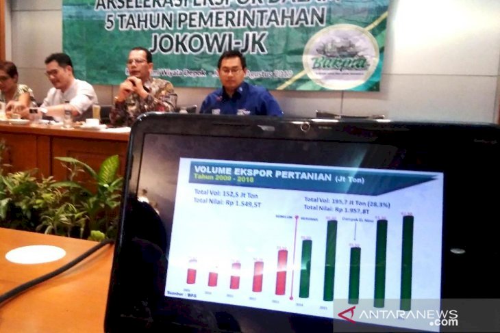 Kementan siapkan lima strategi peningkatan ekspor pertanian