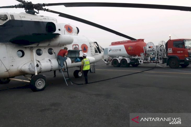 Pertamina pasok avtur helikopter 