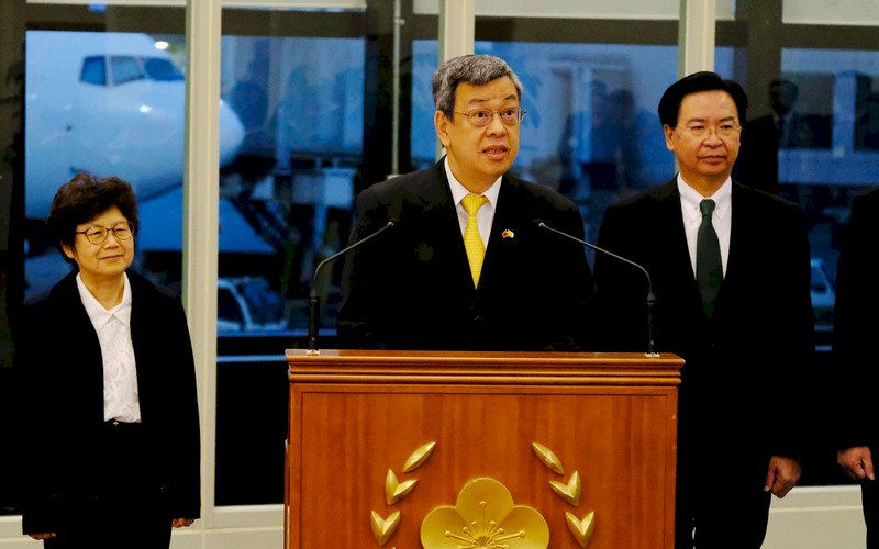 Wapres Chen Tiba dari Kunjungan ke Vatikan pada Selasa Pagi