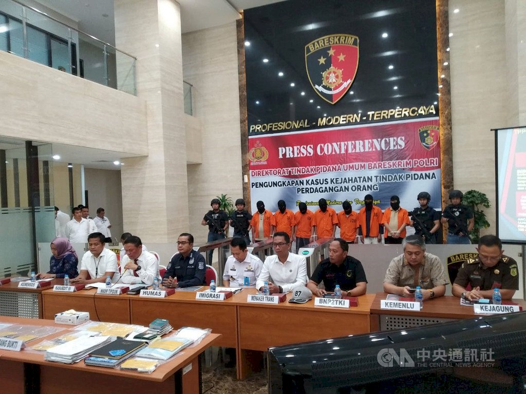 Polri bongkar kasus perdagangan manusia yang melibatkan enam warga Taiwan