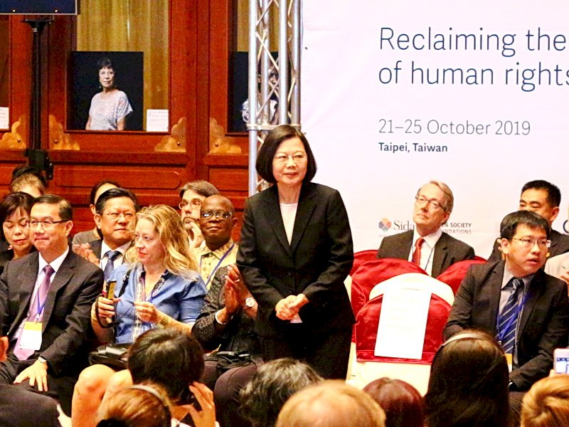 Presiden Tsai :  Perlindungan HAM Baru Dimulai  Berupaya Keras agar Taiwan semakin Adil