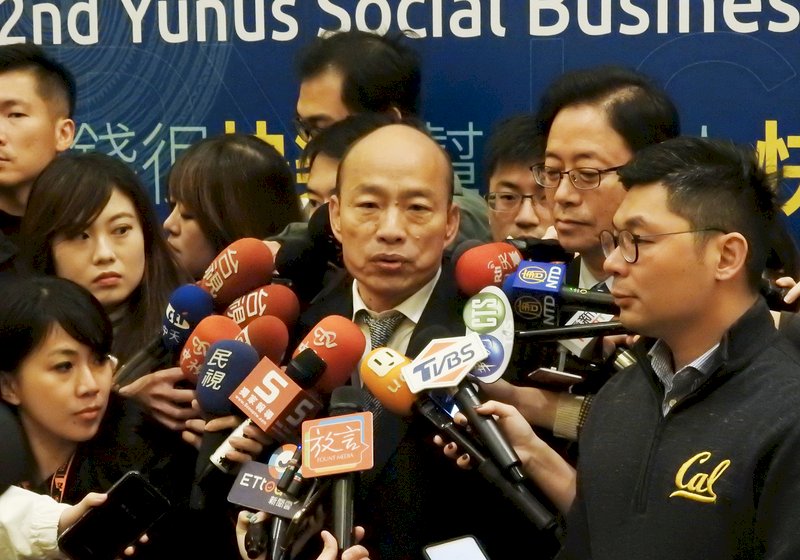 Han Kuo-yu Meminta Kandidat Wakil Presiden William Lai Menyatakan Gagasannya Atas Posisi Taiwan