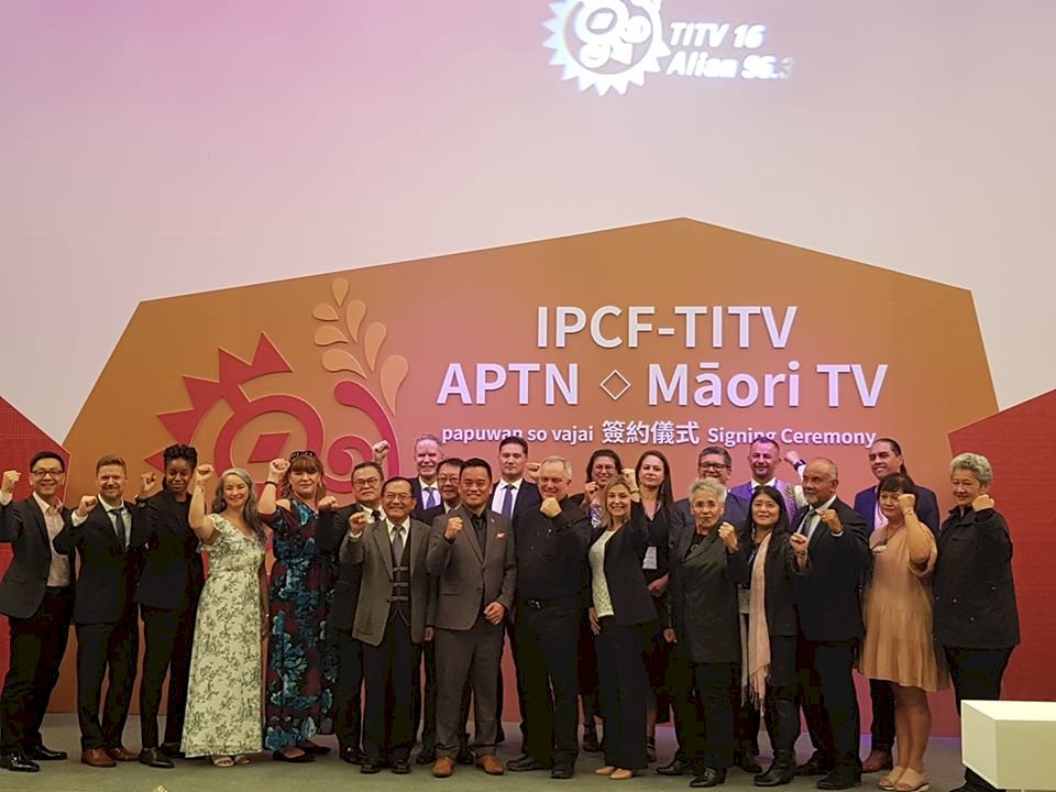Penandatanganan MoU Stasiun TV Taiwan-Kanada-Maori suarakan isu penduduk asli pada dunia