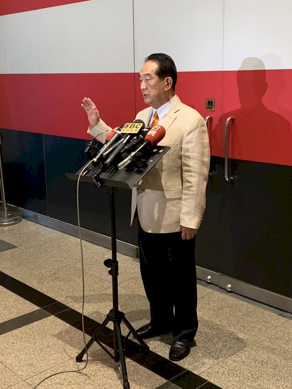 James Soong: RRT Harus Menyelesaikan Permasalahan Internal Mereka Terlebih Dahulu