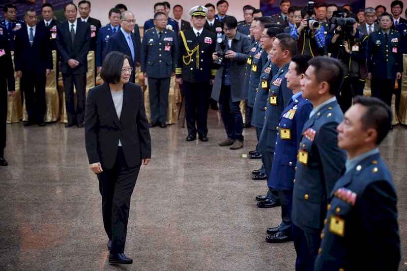 Pelantikan Jabatan Letjen dan Mayjen Disaksikan Langsung oleh Presiden Tsai Ing-wen